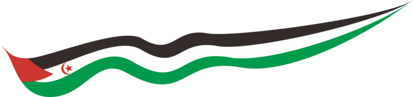 Western Sahara Flagge Band gestalten png