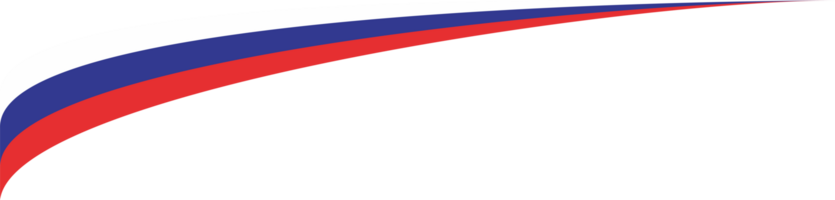 Russia Flag Ribbon Shape png