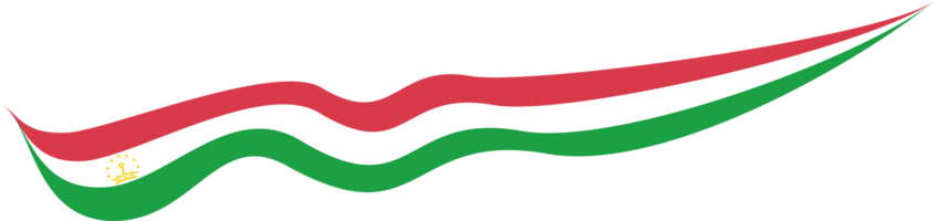 tajiquistão bandeira fita forma png