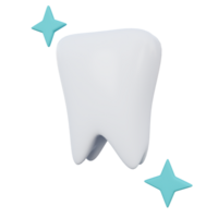 Tooth 3D Icon Illustration png