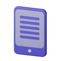 Ebook 3D Icon png