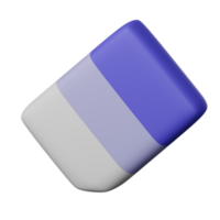 Eraser 3D Icon png