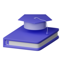 mortarboard 3d ícone png