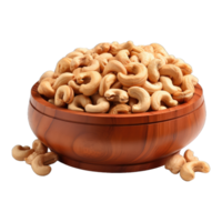 AI generated ripe cashew nut png