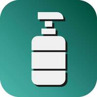 Shampoo Vector Glyph Gradient Background Icon For Personal And Commercial Use.