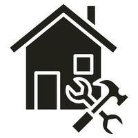 Property Maintenance Icon line vector illustration