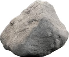 AI generated gray stone png