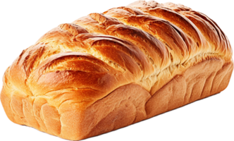 ai generado recién horneado pan de un pan png