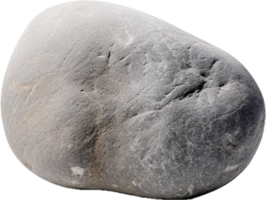 AI generated gray stone png