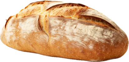 AI generated freshly baked loaf of bread png