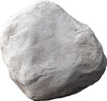 AI generated gray stone png