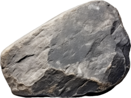 AI generated gray stone png