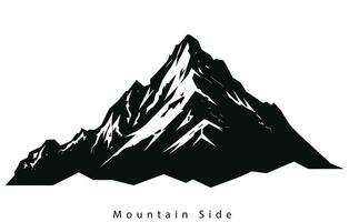 Mountain silhouette,mountains silhouette vector