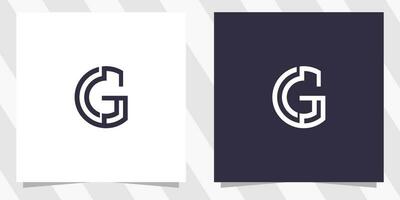letter g logo design vector