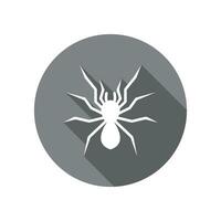 spider icon vector