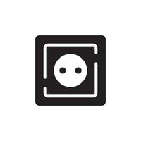 socket icon vector