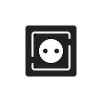 socket icon vector