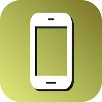 Mobile Vector Glyph Gradient Background Icon For Personal And Commercial Use.