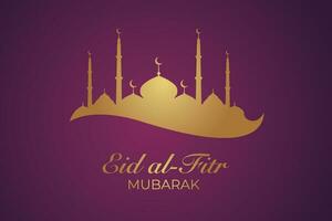 ramadhan y eid Mubarak fondo, Luna estrellas decorativo elementos vector