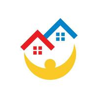 Property logo icon vector