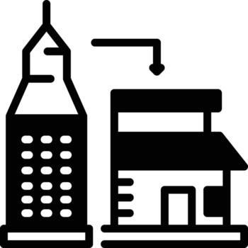 Solid icon for formerly vector