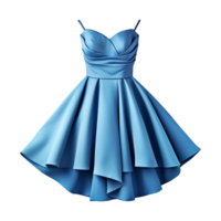 AI generated Woman dress isolated on transparent background created with generative ai png