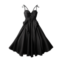 AI generated Woman dress isolated on transparent background created with generative ai png