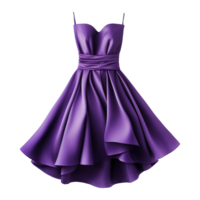 AI generated Woman dress isolated on transparent background created with generative ai png