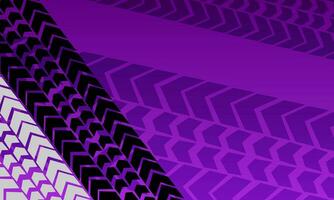 Purple gradient tire tracks background. vector