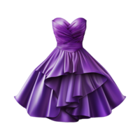 AI generated Woman dress isolated on transparent background created with generative ai png
