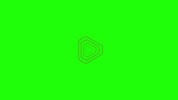 Smooth waves motion graphics, diffusion animation video