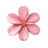 AI generated Flower icon png isolated on transparent background