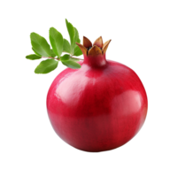 AI generated Pomegranate png isolated on transparent background