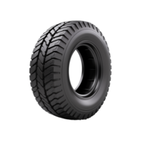 AI generated Tires stacked up isolated on transparent background png