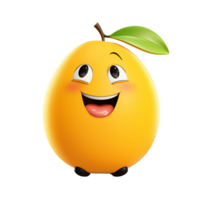 AI generated Mango png isolated on transparent background