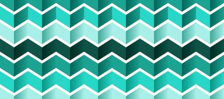 abstract futuristic chevron green wave geometric background vector