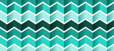 abstract futuristic chevron green wave geometric background vector