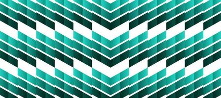 abstract futuristic chevron green pattern background vector