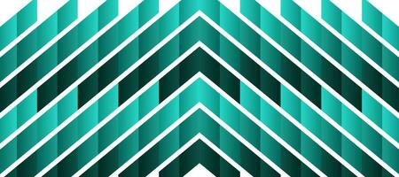 abstract futuristic arrow chevron polygon green pattern background vector