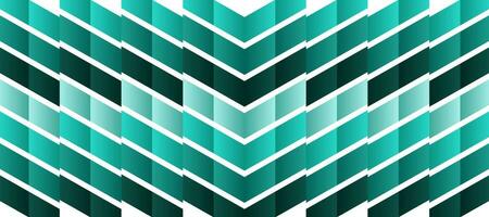 abstract futuristic chevron polygon green vector