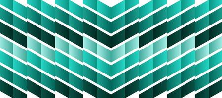 abstract futuristic chevron polygon green vector