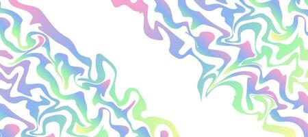 abstract diagonal waves rainbow pattern background vector