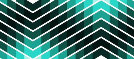 abstract futuristic Arrow green mosaic banner background vector