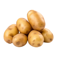 AI generated Potato isolated on transparent background png