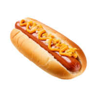 AI generated Fresh sausages isolated on transparent background png