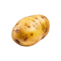 ai generado patata aislado en transparente antecedentes png