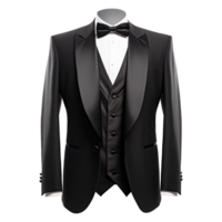 AI generated Man fashion formal dress isolated on transparent background png