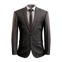 AI generated Man fashion formal dress isolated on transparent background png