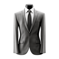 AI generated Man fashion formal dress isolated on transparent background png