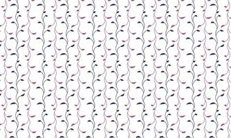 Floral geometric pattern background design in illustration. vector